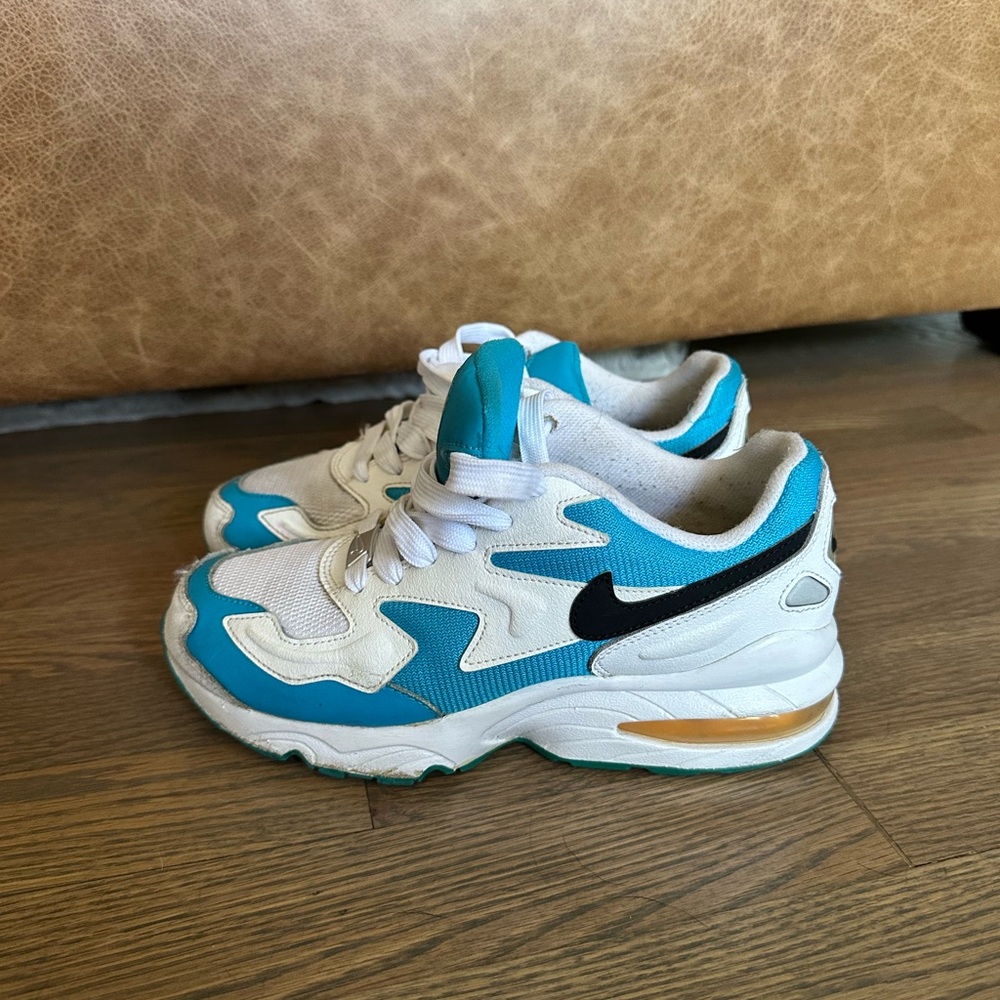 Kids' Nike Sneakers - White and Blue